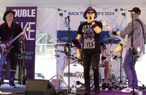 Back to the ’80s gets in the groove Sunday evening. LEIGH LOFGREN/Staff