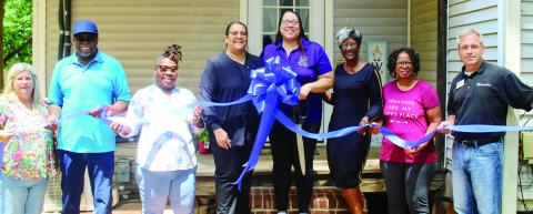 The Madison-Morgan Chamber of Commerce welcomed R3 Massage to the community with a ribbon-cutting ceremony on June 21. (SKYLA MORRIS/Staff)