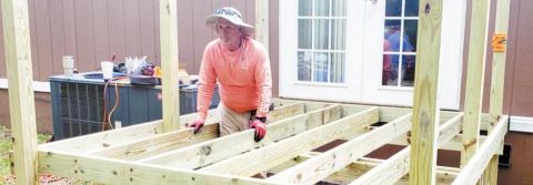 Through their partnership, they are assisting a Putnam County resident with home modifications so that their family home is compatible with a wheelchair. CONTRIBUTED