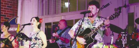Jeff Pike, lead singer and guitarist for A1A, “The Official and Original Jimmy Buffett Tribute Show,” will bring his band’s feel-good vibes and impressive performance and stage presence to entertain crowds Sept. 23, in an outdoor concert at the Plaza Arts Center in Eatonton. CONTRIBUTED