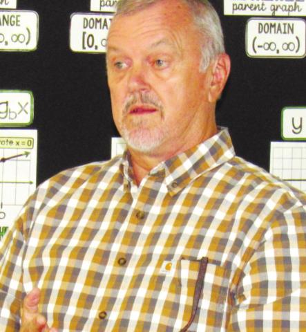 “We all just need to work together.” - Steve Kilgore, Vice Chairman, Greene County Board of Education at Monday’s LOA board meeting. MARK ENGEL/Staff