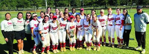 The Morgan County softball team finished as runners-up in Class AA, losing to Sonoraville 6-2 in the state championship game. CONTRIBUTED