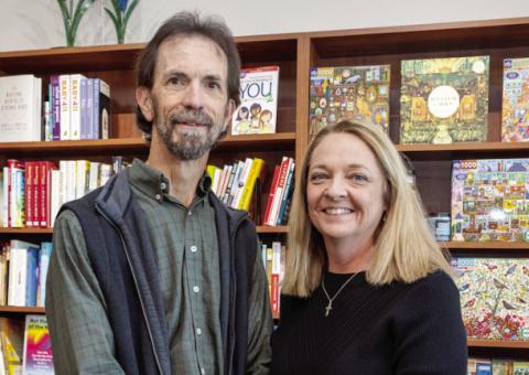 Lake Country Books & Gifts owners Ted and Tammy Callaway have created a cozy haven for book enthusiasts. CONTRIBUTED