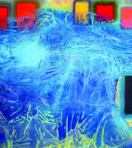 The exhibit in MMCC’s Gallery 3, “Color Resonance: Gary Hudson in Full Hue,” will feature several large color works by artist Gary Hudson. CONTRIBUTED