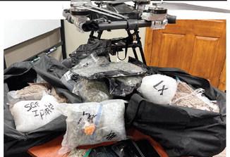 Deputy Leo Sierra found a drone under a blanket during a traffic stop and later uncovered contraband likely headed to a Georgia prison. CONTRIBUTED