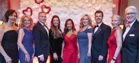 The Heart and Soul Gala Committee included (l-r): Patty Dailey, Christa Hyatt, Tim Green, Lisa Tubbs, Riezl Baker, Elizabeth Davis, Chuck Shaheen, Susan Helmrath, and Chris Helmrath. CONTRIBUTED