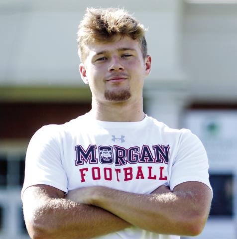 Morgan County senior Brody Jenkins has already committed to play football at Army once he graduates next summer. LANCE McCURLEY/Staff