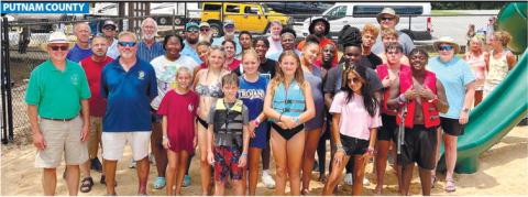 Eatonton Masons host youth group at Oconee Springs Park. IAN TOCHER/Staff