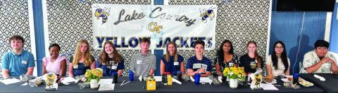 L-R: Ethan Logue - Eastside HS, Jaida Tripp - LOA, Abbey Angle - LOA, Emilia Viscarra - LOA, Adrian Bleich - Morgan Co HS, Emma Jones - Morgan Co HS, Carlos Jimenez - Putnam Co HS, Vidhi Raiyani - Putnam Co HS, Jackie Wilson - GMC Prep, Lindsay Mendoza-Samayoa - Putnam Co HS, Jonathan Lorenzo Cinto Putnam Co HS. CONTRIBUTED