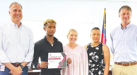 Josh Jones is a two-time Class 3AAA track and field state champion. He medaled in the 110-meter hurdles and the 300-meter hurdles. KATIE MARIE O’NEAL/Staff