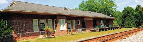 The Rutledge Depot and Library will receive renovations and upgrades. CONTRIBUTED