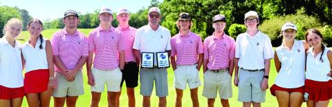 Morgan County’s boys and girls golf teams turned in successful seasons under first-year head coach Chris Nelson. CONTRIBUTED