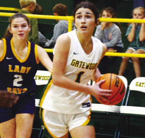 Gatewood sophomore Lauren Paxson has been contributing some key points for the Lady Gators this season. IAN TOCHER/Staff