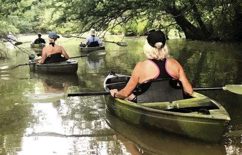 Outdoor enthusiast Oconee Joe offers guided kayak and boat trips throughout all sections of the upper Oconee River watershed leading into Lake Oconee. CONTRIBUTED