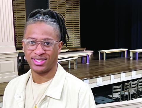 Rashawd Ford will make his directorial debut late this month at The Plaza in a musical version of Alice Walker’s “The Color Purple.” IAN TOCHER/Staff