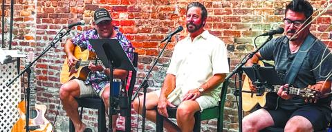 Scott Deering, Ronnie Pittman and George Nour performed this May at Lake &amp; Local and will return Oct. 8 with Covers in the Round. CONTRIBUTED