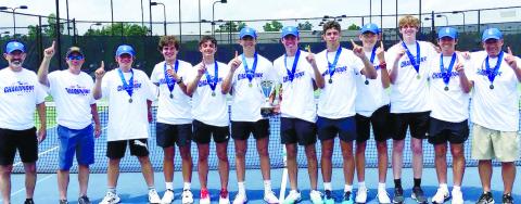 Coach Tim Imhof credits the program’s recent success to the senior group of Ciavola, Cantrell, Payne and Zahler, and believes they helped the team come together and play confidently all season. CONTRIBUTED