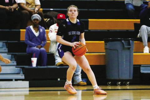 Lake Oconee Academy’s girls will rely on junior Ansleigh Padgett during the region tournament as they try to win a fifth straight region title. LANCE MCCURLEY/Staff