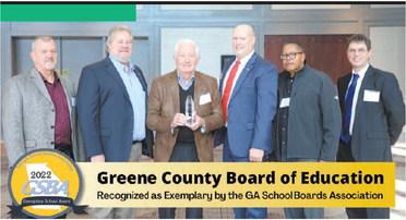 Greene BOE achieves GSBA Exemplary