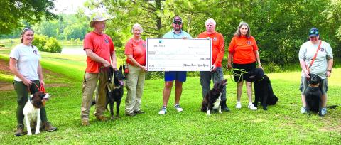 Central Georgia K-9 Search and Rescue was the recipient of this year’s Alliance Gives Back charity program. CONTRIBUTED