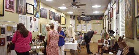 Georgia’s Old Capital Heritage Society at the Depot in partnership with Seeking Asylum hosted an exclusive opening of the new Central State Hospital exhibit Fast Fading, a History of Central State Hospital. BAILEY MCCULLY/Staff