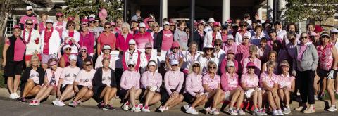 The ladies who made the Pink Ribbon Golf Tournament a great success. LEIGH LOFGREN/Staff