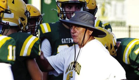 Jeff Ratliff enters his 14th season as Gatewood’s head football coach and his 16th season overall with the program. IAN TOCHER/Staff