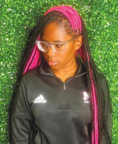 An example of small knotless braids. CONTRIBUTED