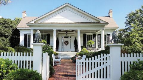 The Terrell-Sadler-Haley house on Harmony Road was built in 1855 and during Sherman’s March to the Sea, his 14th Corps camped at the plantation for one day and burned most buildings there but spared the house. CONTRIBUTED