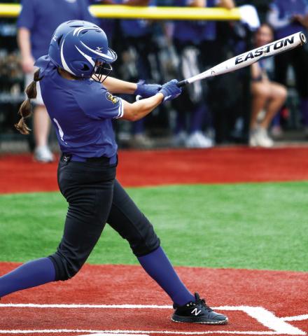 LOA senior Beth Harris has been a spark for the offense at the plate. LANCE McCURLEY/Staff
