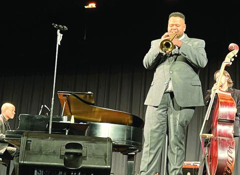 Jumaane Smith performed for the semi-annual Neighbors Helping Neighbors membership meeting in November. CONTRIBUTED