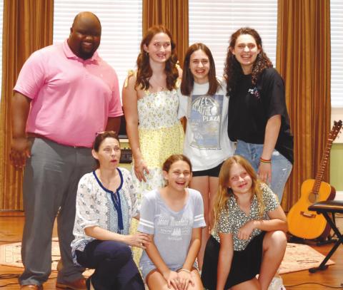 Participants of the first ever Cocoa House hosted by The Plaza Arts Center and The Arts Barn.