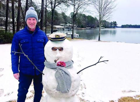 Perfect snowman-making weather! Submitted by Kay Penter