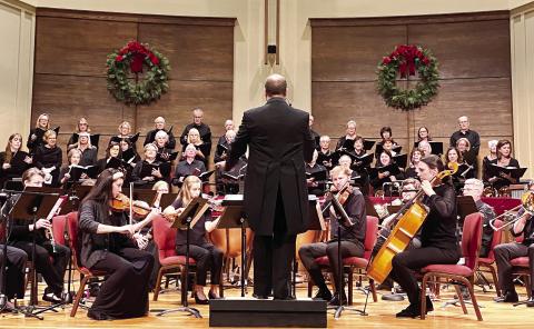 Greensboro First United Methodist Church brought the sounds of the holidays to its sanctuary. MAUREEN STRATTON/Staff