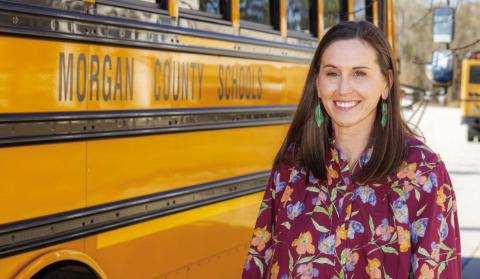 MCHS Agricultural Science teacher Rachel Kinsaul’s is known by the community for her impact as an educator to students inside and outside of the classroom. She is now a finalist for the 2026 National Teacher of the Year award. COURTESY OF GEORGIA DOE