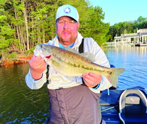 James K. Pressley with a nice Lanier Spot caught on the Cast OG. CONTRIBUTED