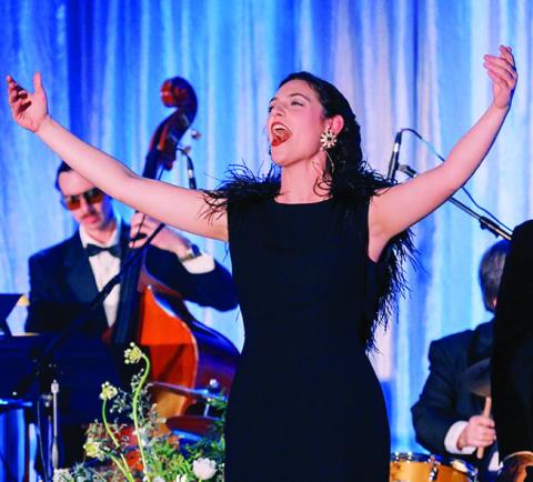 OPAS scholar and youth choir member Helen Garcia stole the show. CONTRIBUTED