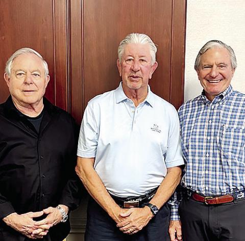 Board members of the newly minted Morgan County Sheriff’s Foundation include (l to r) Steve Whitcomb, Brad Morgan and Robert Trulock. CONTRIBUTED