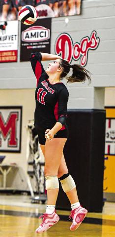 Morgan County senior Abby Dennard has been a key piece to the team’s success this season. CHARLES JORDAN/Staff