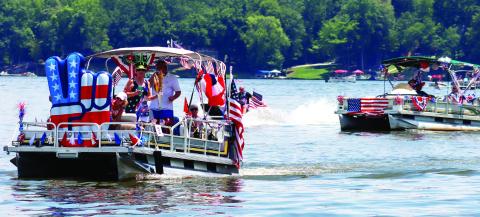 Boaters around the Buckhead part of Lake Oconee in Morgan County can enjoy the fifth-annual Lake Oconee Boat parade. (File Photo)