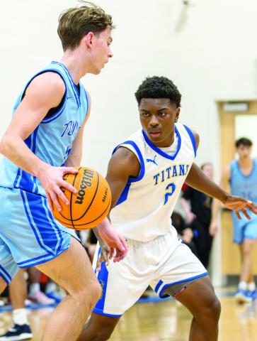 LOA head coach Josiah Rechenbach thinks highly of senior shooting guard Corrion Jernigan (2). SKYLA MORRIS/Staff