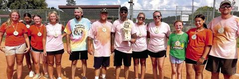 First-place team: The Harris Build Co.