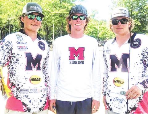 The Morgan County fishing team placed fifth at the World Finals tournament on Lake Pickwick in Florence, Alabama earlier this June. CONTRIBUTED