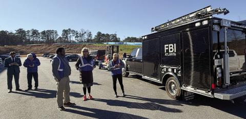 The FBI executed a search warrant for ballots from the 2020 presidential election at the Fulton County elections warehouse on Wednesday, Jan. 28. MARK NIESSE/Capitol Beat