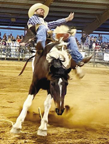 Bronco bustin’ gets serious at the 24th annual Greene County Rodeo.