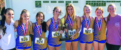The Lady Titans captured the region title as Jane Monachello placed first overall with a time of 24:06.67 in the girls’ race. CONTRIBUTED