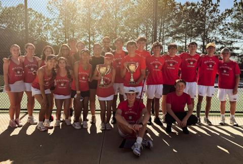 Morgan County High School’s tennis teams both won their respective region championships earlier this week. CONTRIBUTED