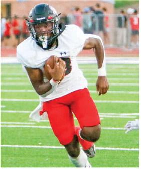 Morgan County running back Christian Monfort (23) was a bright spot for the offense in Friday night’s loss to Callaway in the Region 4-2A championship game. He rushed for 199 yards on 28 carries in the Dogs’ 33-26 loss to the Cavaliers. LANCE McCURLEY/Staff