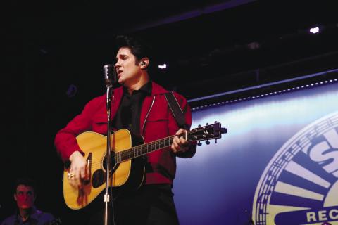 Actor playing Elvis Presley had the crowd swooning over his music and beautiful voice. CONTRIBUTED