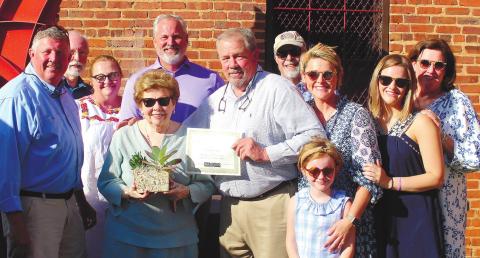 The Baldwin Family with Flynn Clyburn (HPC Chair) and Brad Rice (HPC Vice Chair). CONTRIBUTED PHOTOS